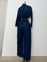 ENTERIZO MEZCLILLA CON CORAZONES