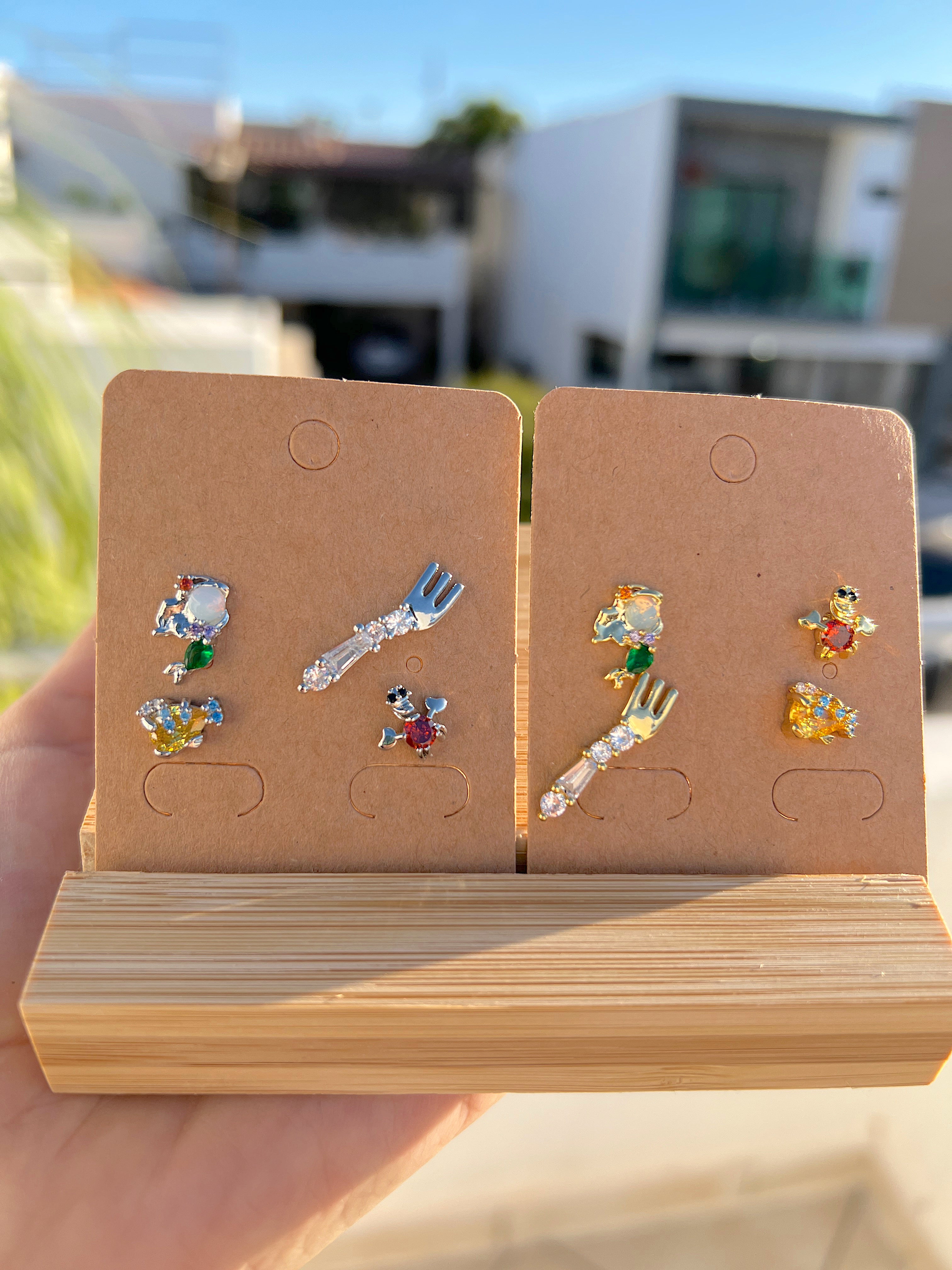 SET DE ARETES SIRENITA