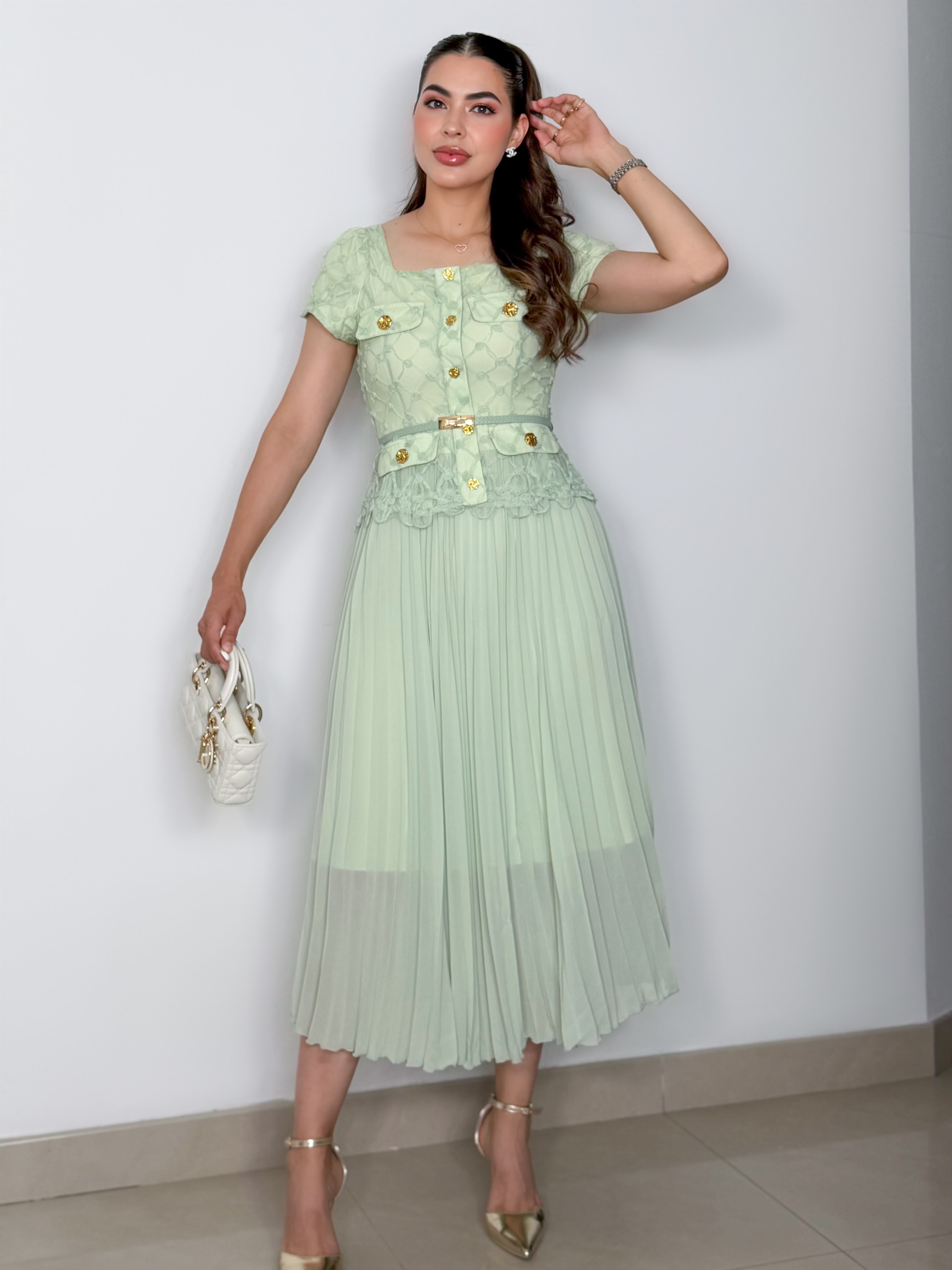 VESTIDO HILDA VERDE