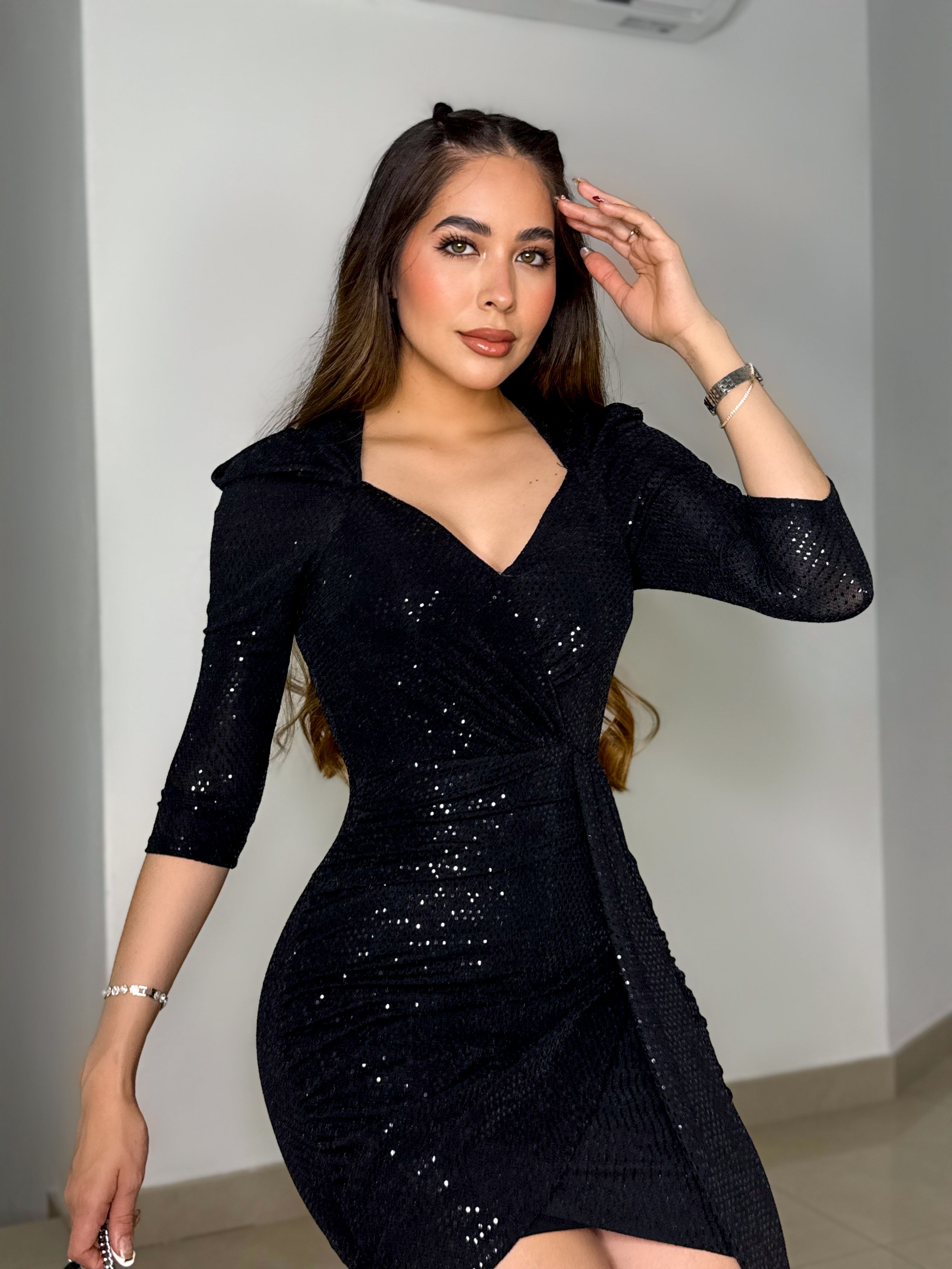 VESTIDO GLENDY NEGRO