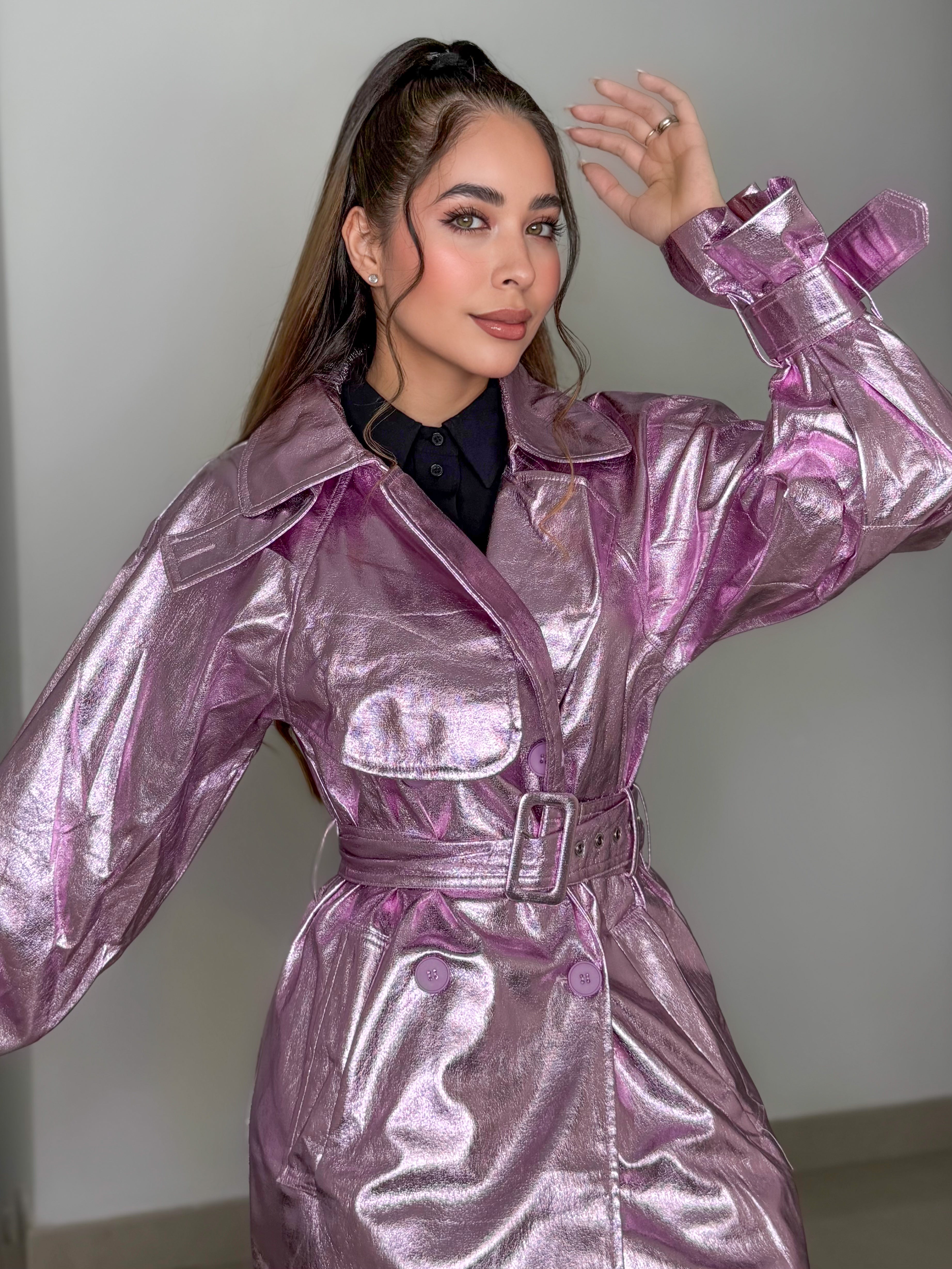 GABARDINA AURORA ROSA