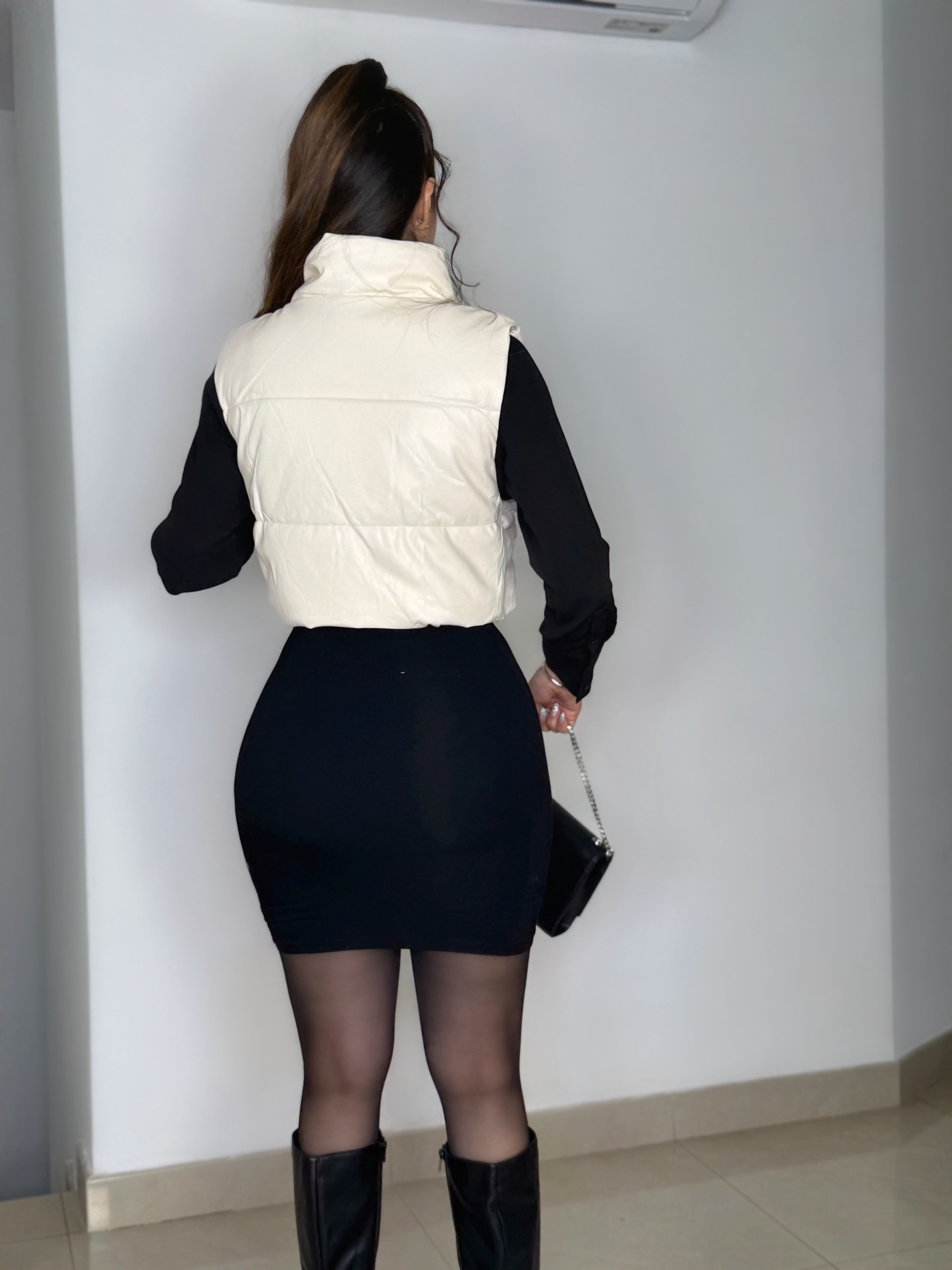 CHALECO MARCELA IVORY