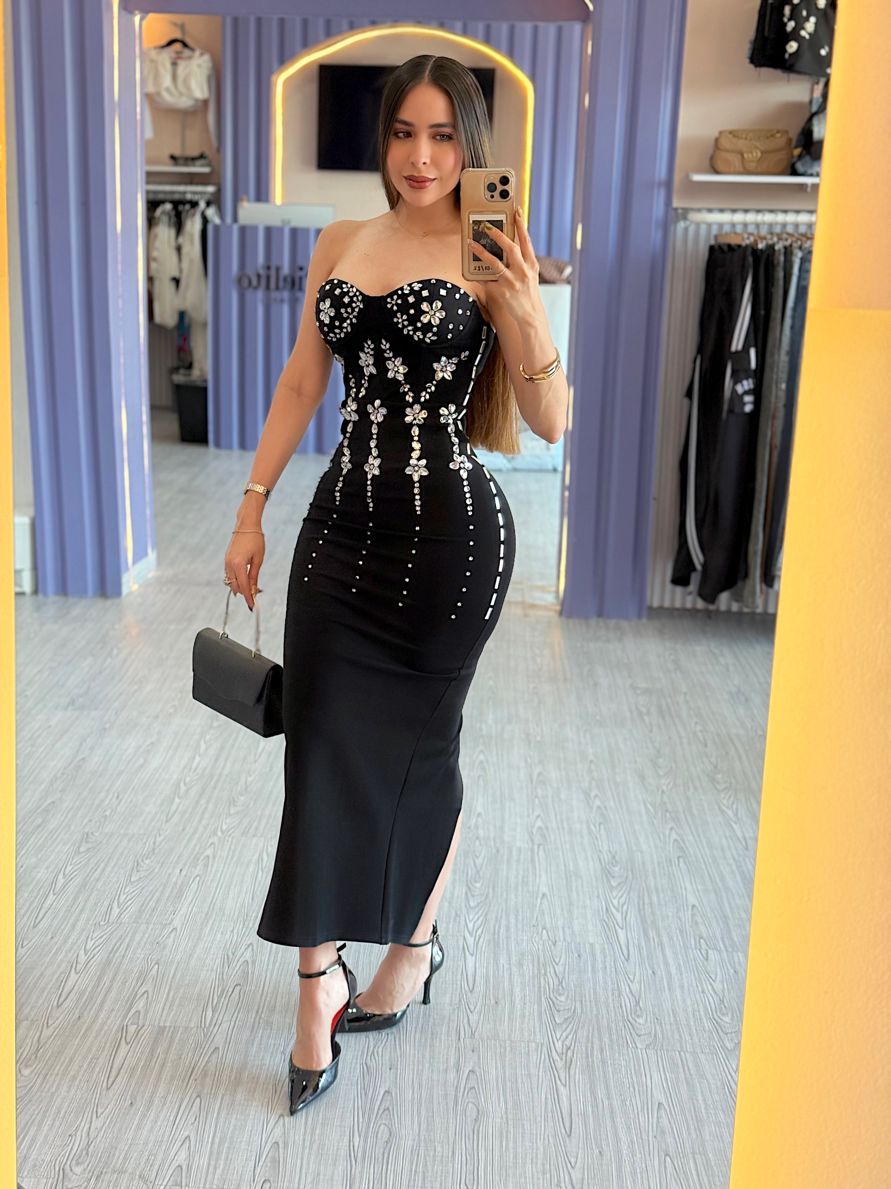 VESTIDO GLORIA NEGRO