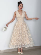 VESTIDO LIZETH BEIGE