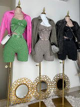 SET NEGRO SHORT CON TOP