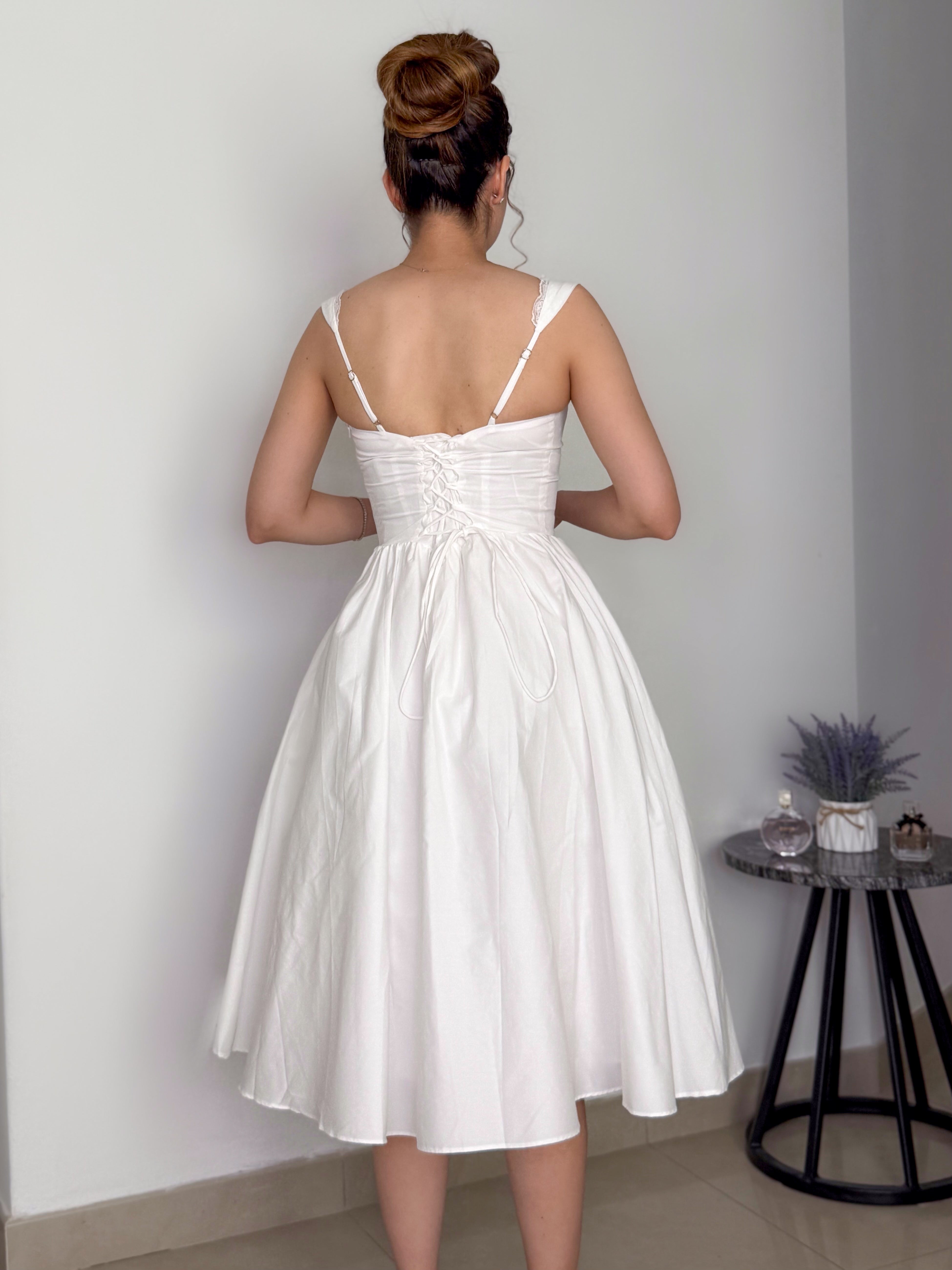 VESTIDO BLANCA