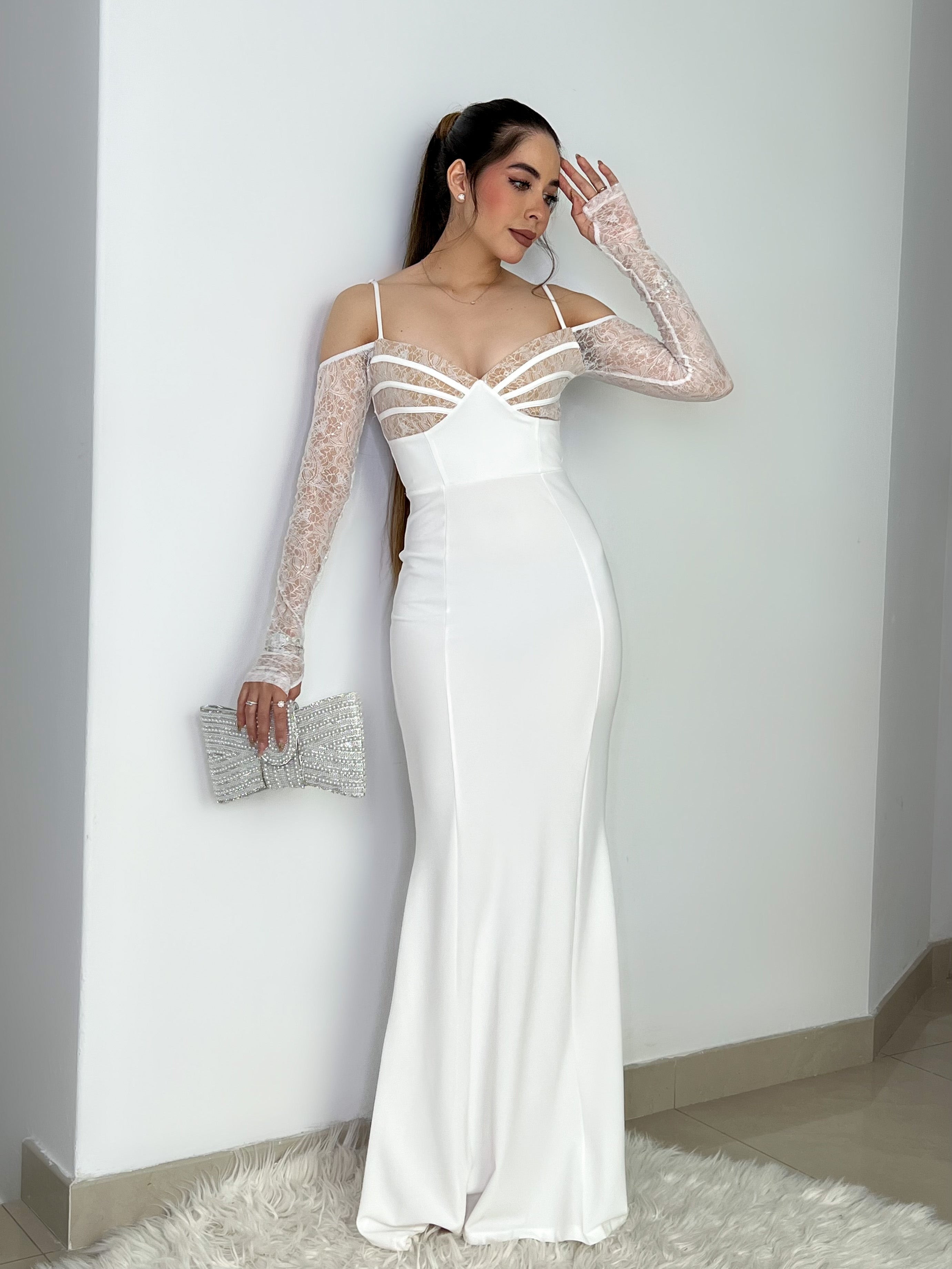 VESTIDO ALISON BLANCO