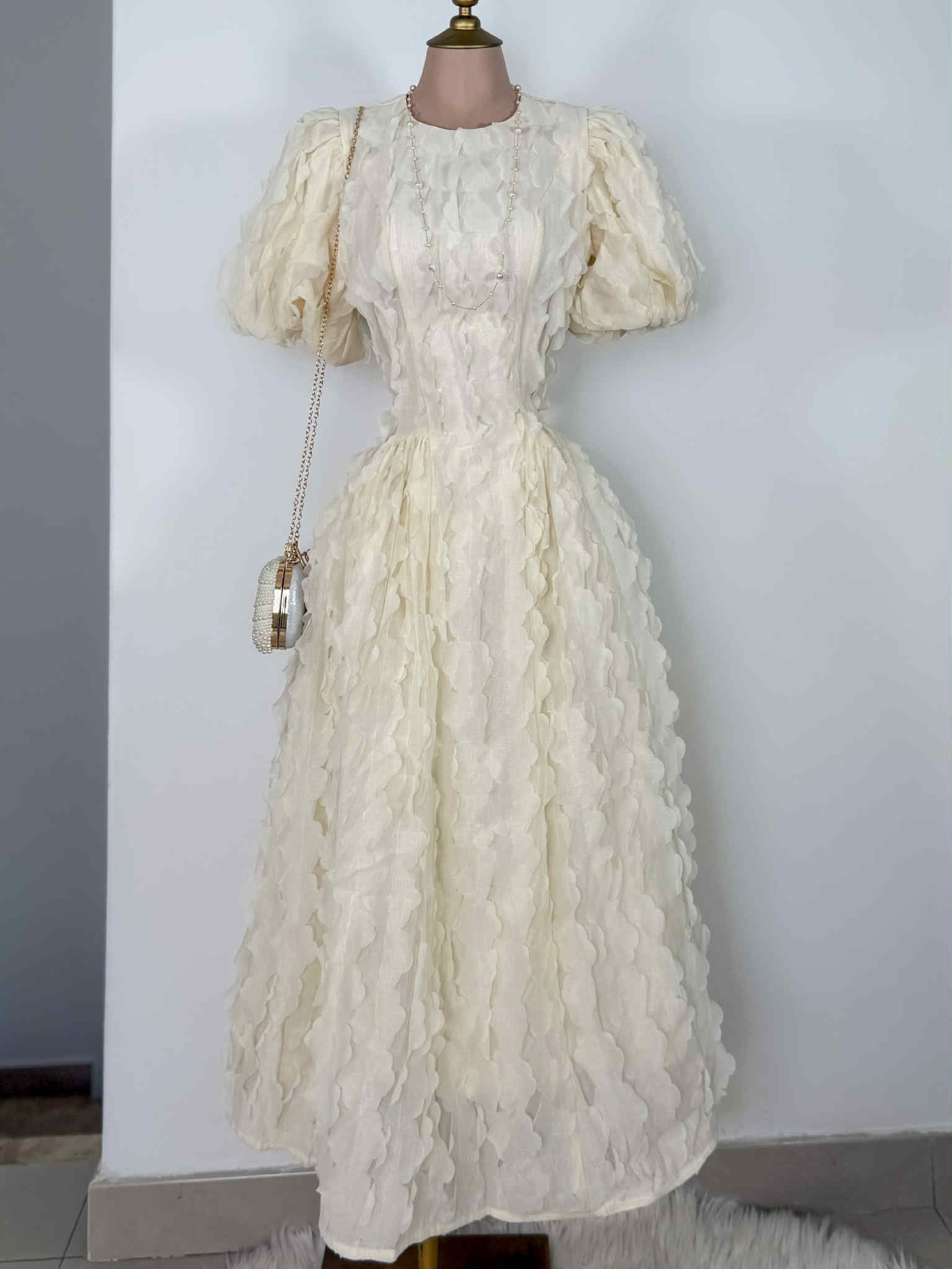 VESTIDO OSIRIS IVORY