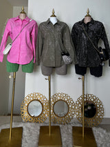 CAMISA DE PEDRERÍA CON BOLSAS