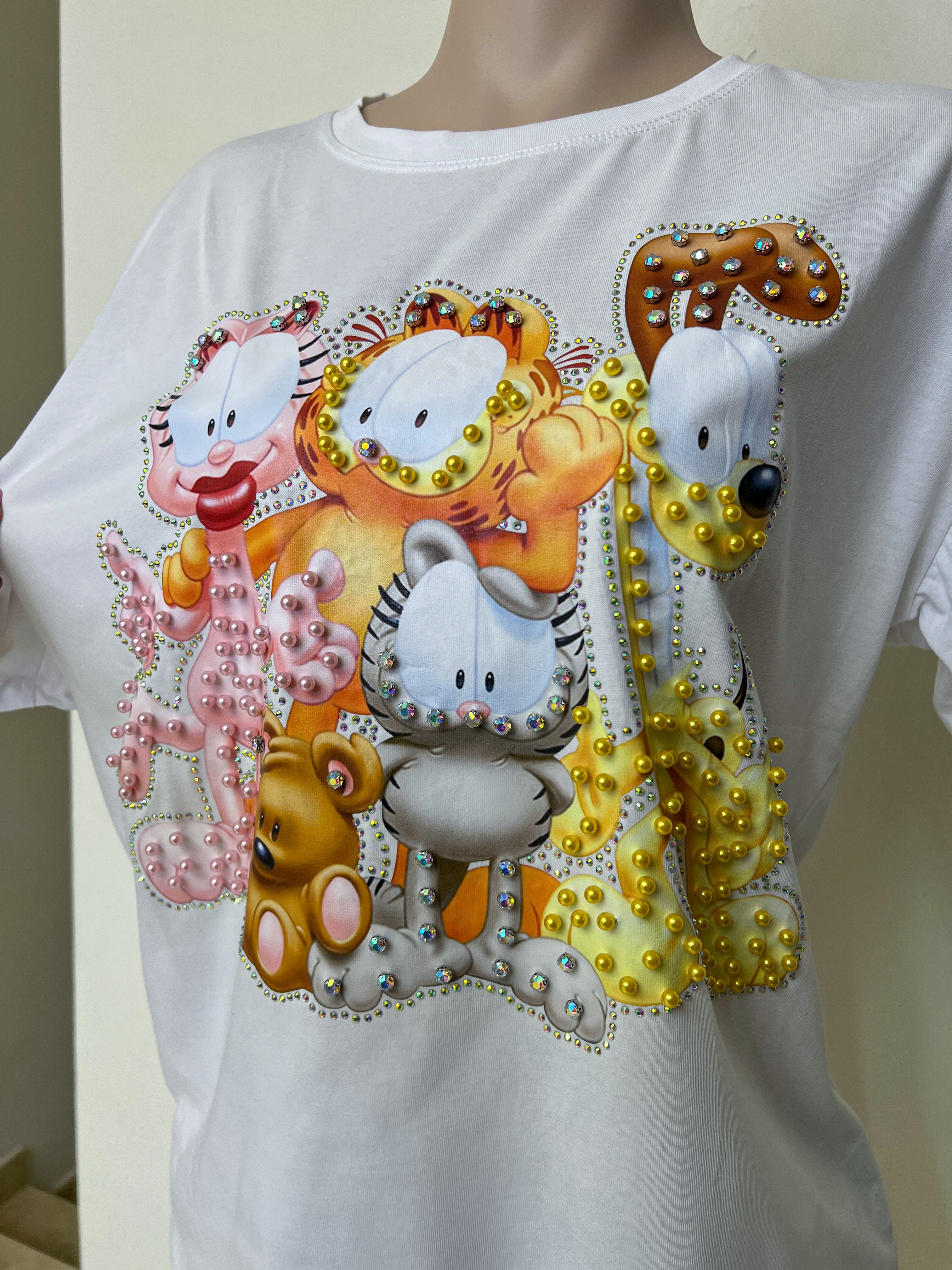 BLUSA GARFIELD FRIENDS