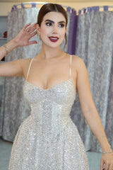 VESTIDO EDNA PLATEADO