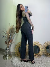 ENTERIZO DENIM NEGRO