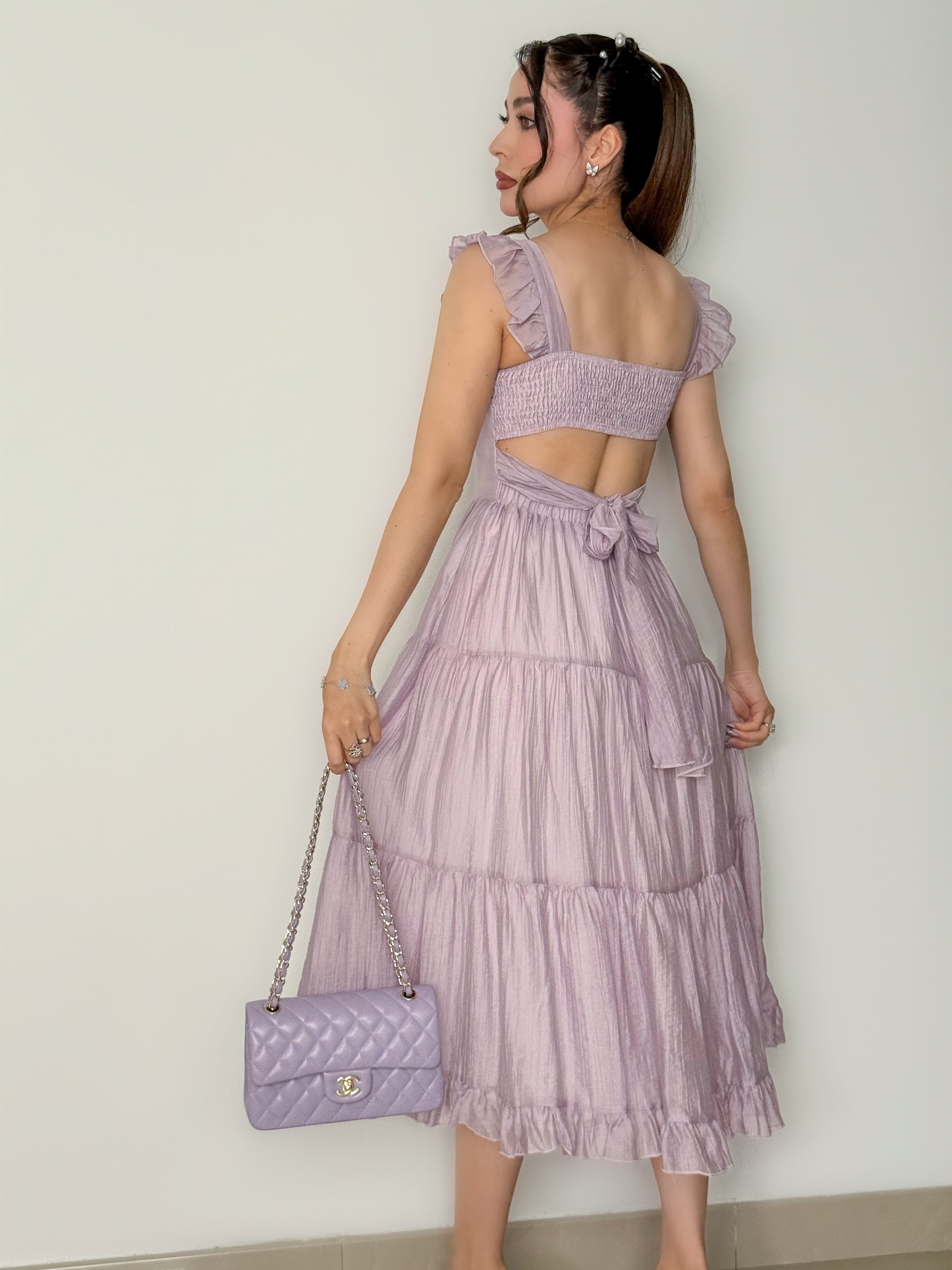 VESTIDO ITZAMAR LILA