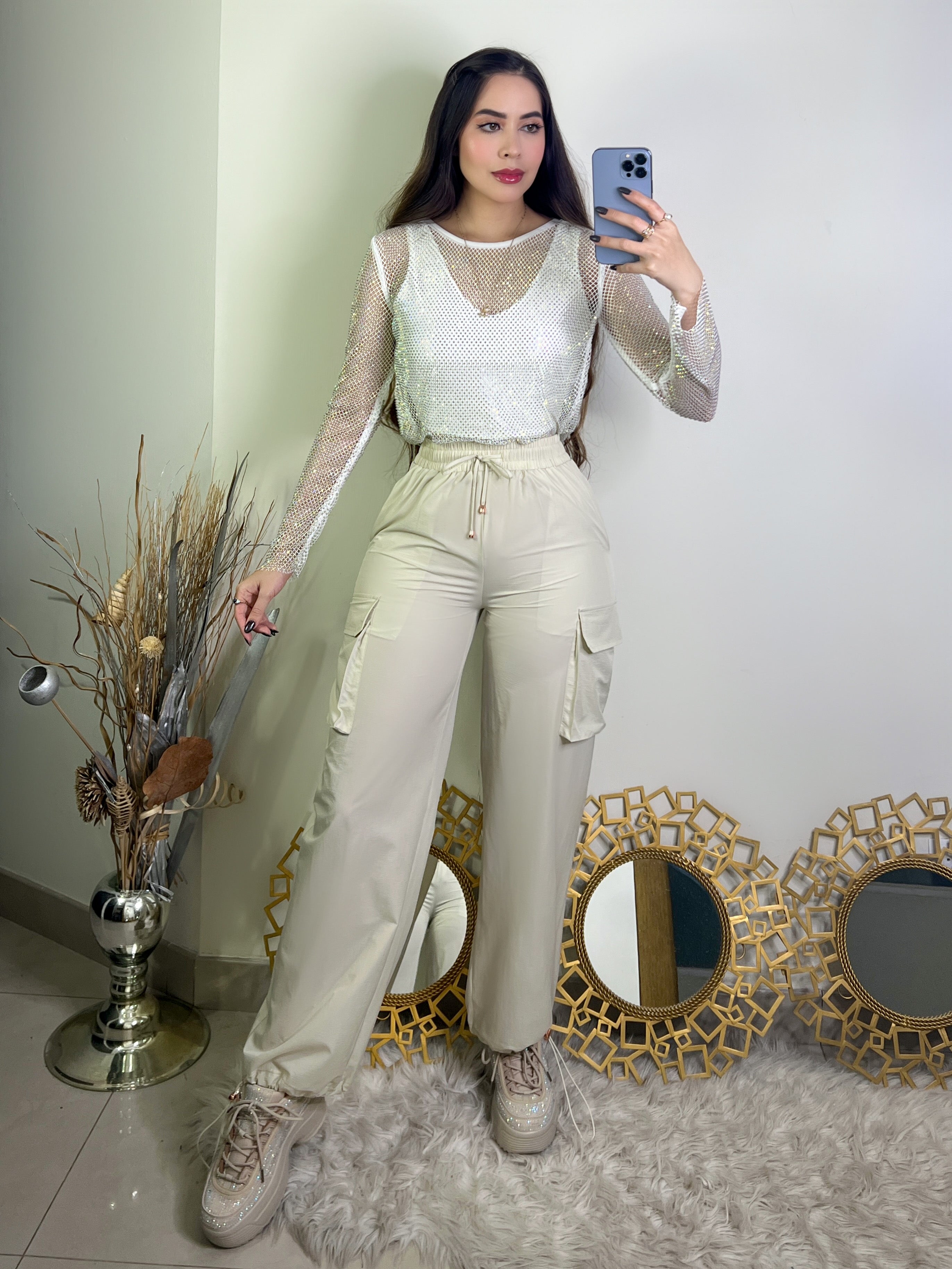 PANTALÓN IVORY AJUSTABLE