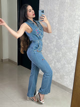 PALAZZO CON PEDRERÍA DE COLORES