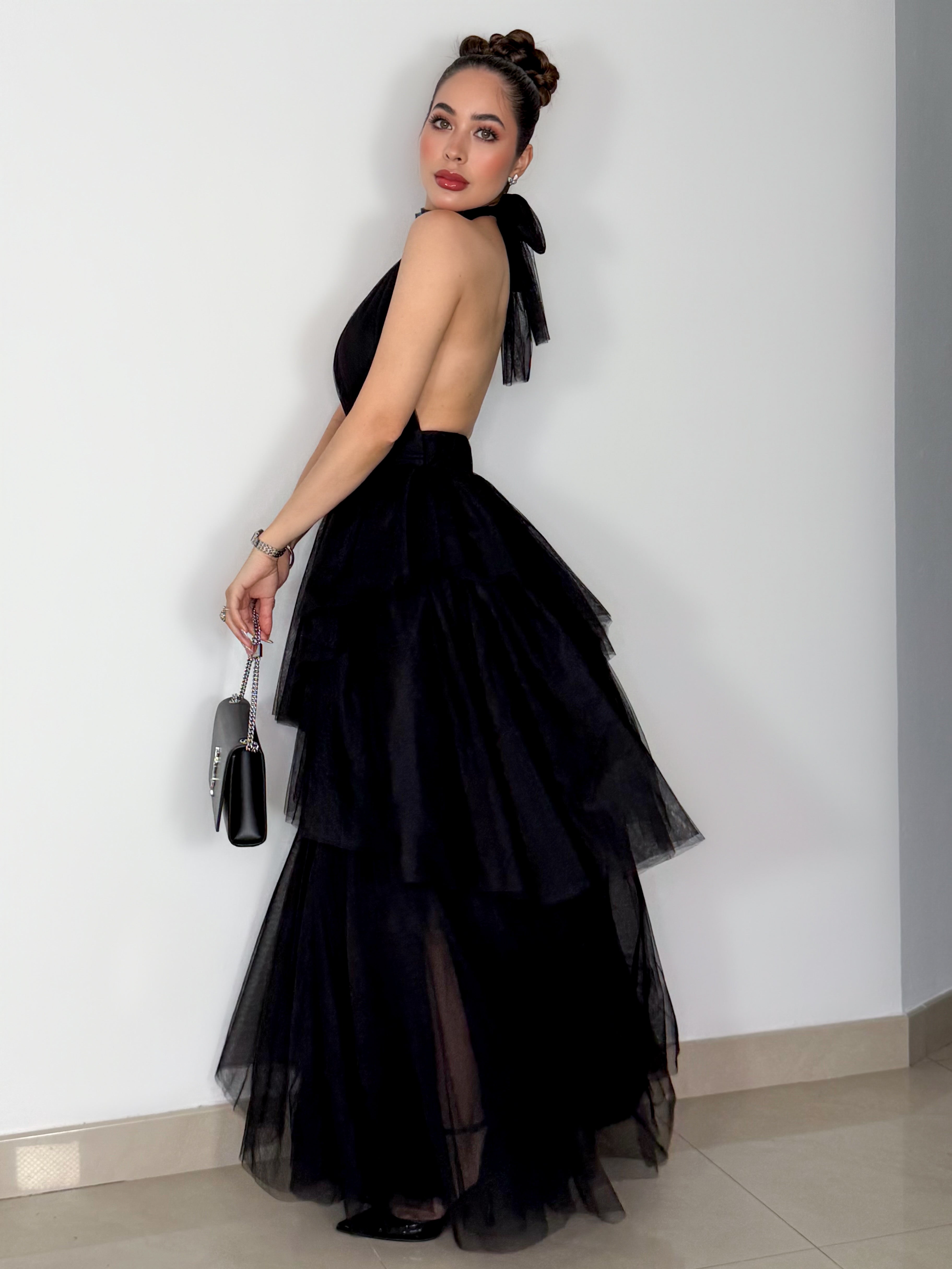VESTIDO ADRIANA NEGRO