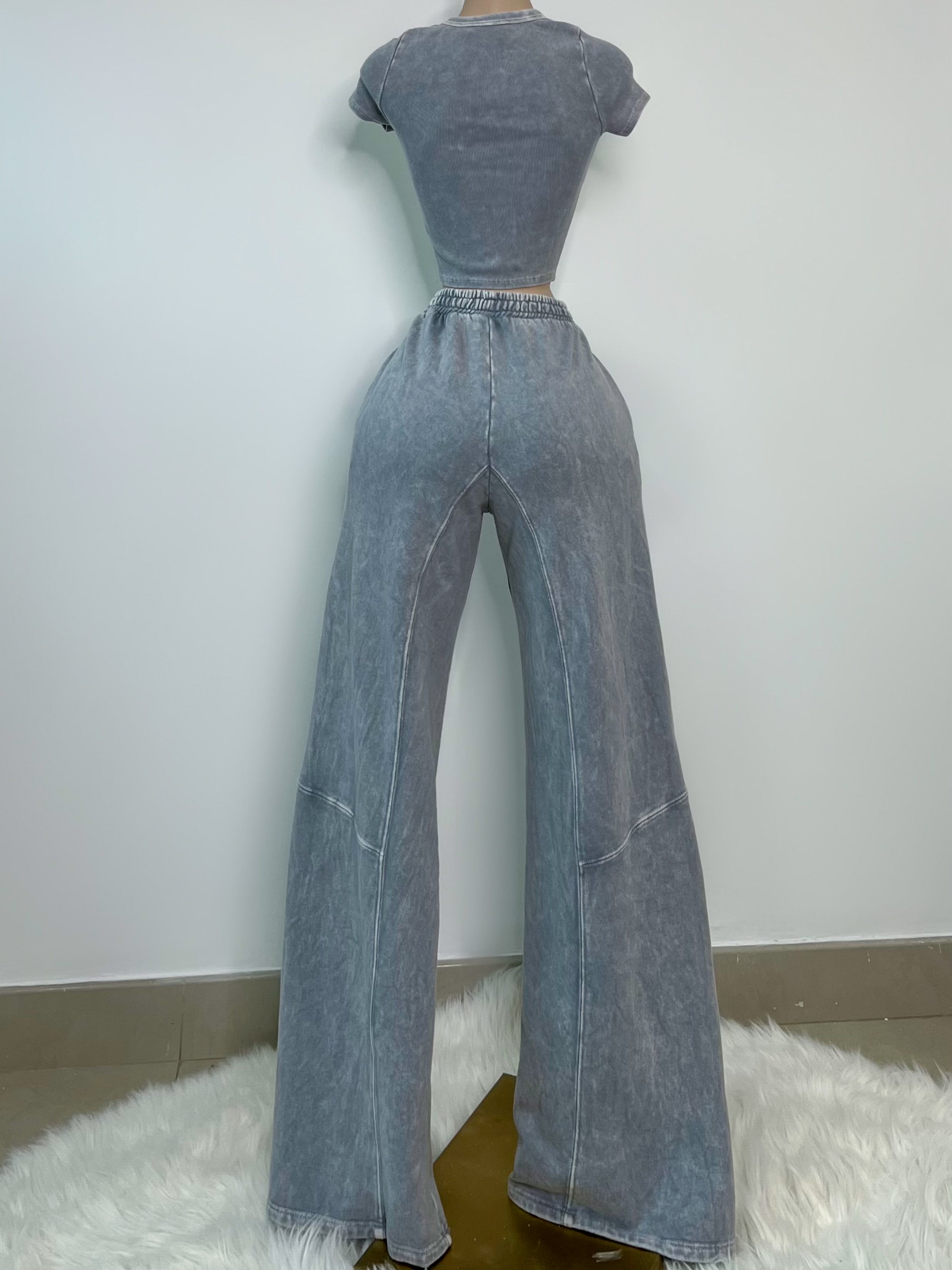 SET CASUAL GRIS AZULADO