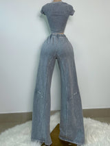 SET CASUAL GRIS AZULADO