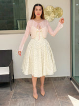 VESTIDO NORMA CON CON CARDIGAN