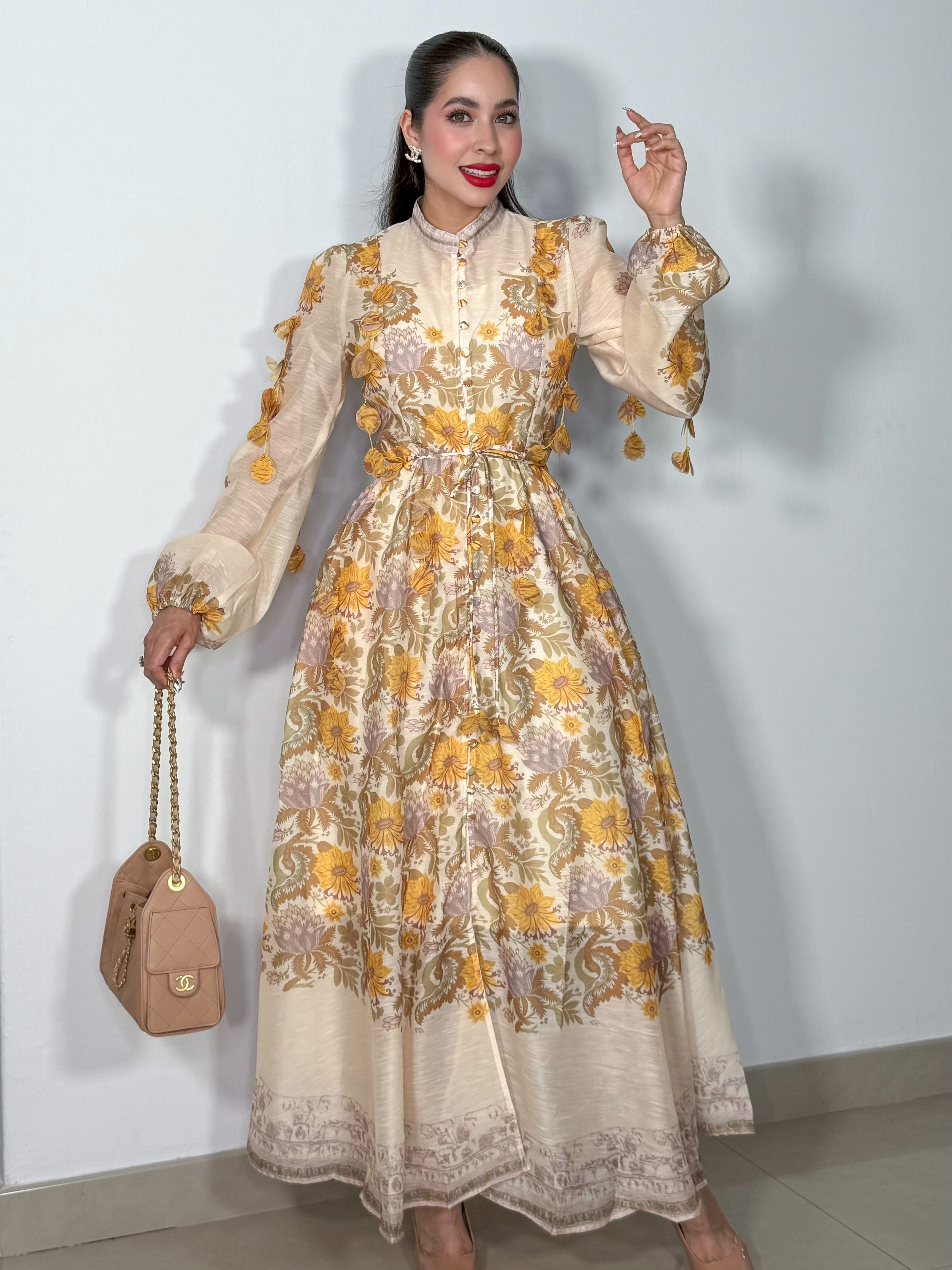 VESTIDO MAYBEN BEIGE