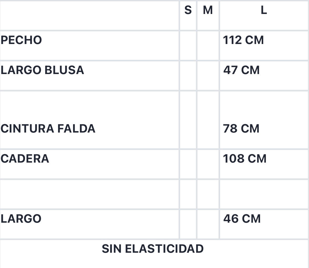 SET FAUSTINA BLANCO