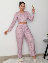 PIJAMA ISA LILA