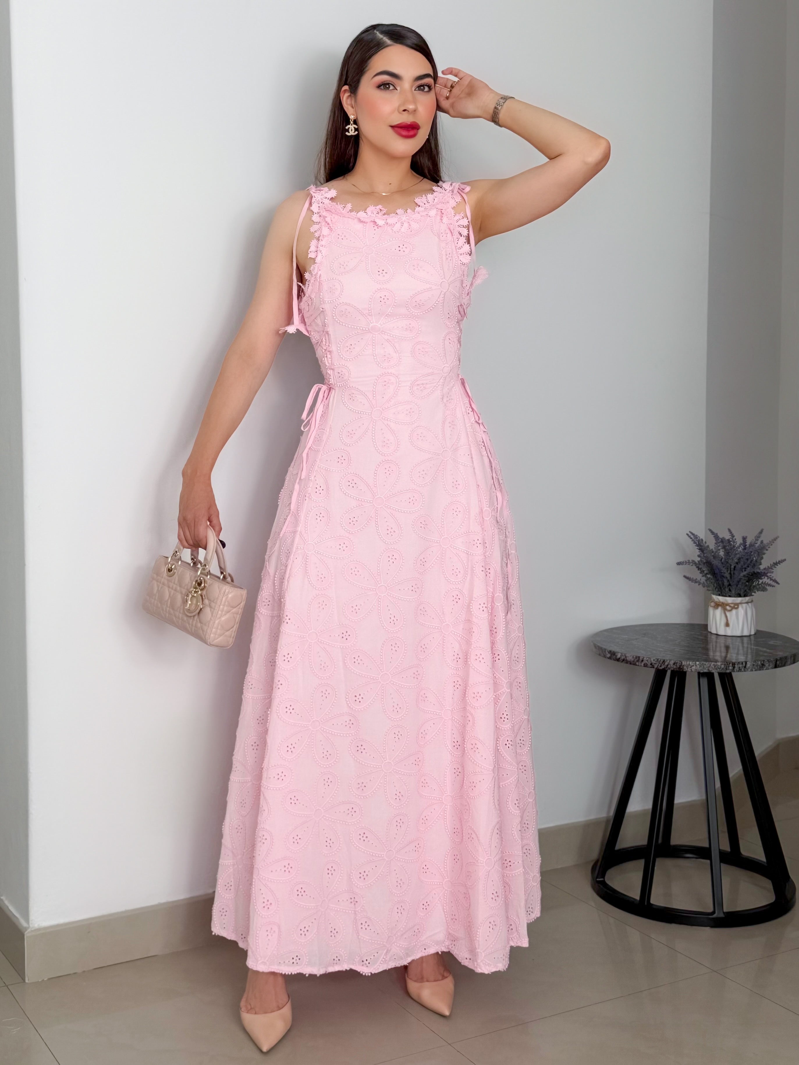 VESTIDO ISABEL ROSA
