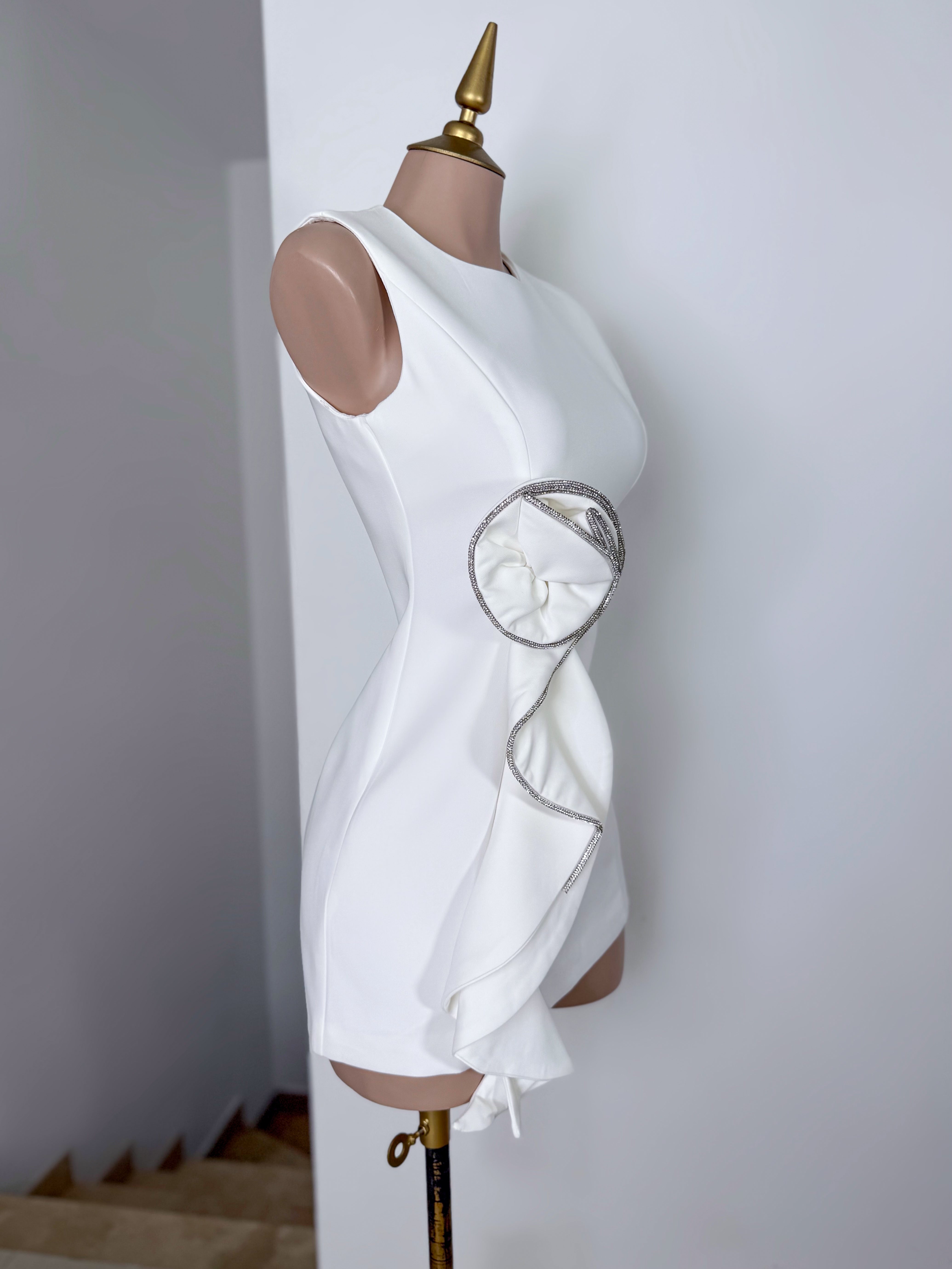 VESTIDO IDOLINA BLANCO