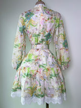 VESTIDO CORTO FLORAL