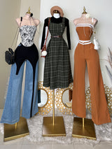 PANTALÓN MEZCLILLA CON NEGRO