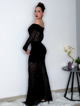 VESTIDO JANETH NEGRO