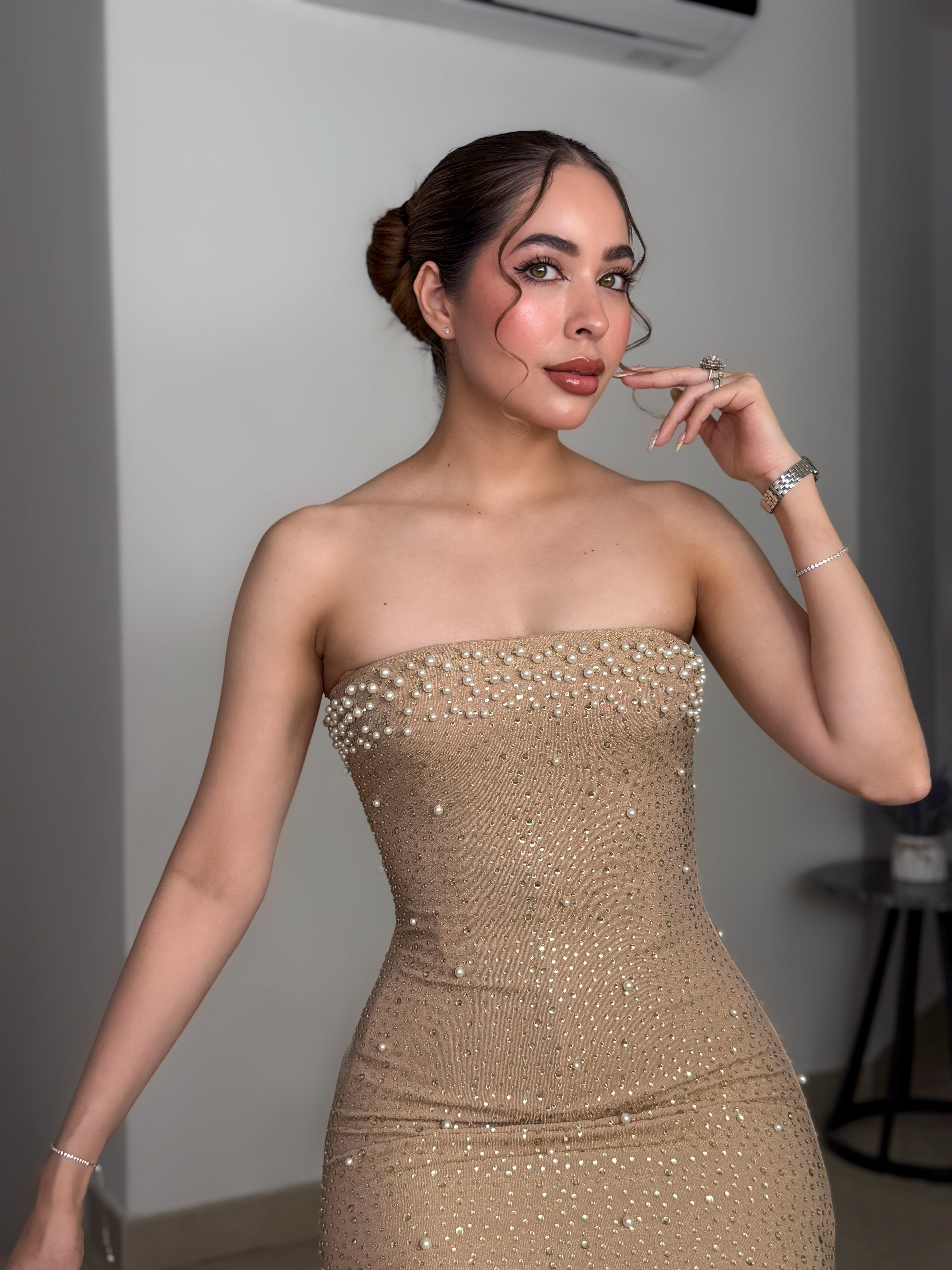 VESTIDO ILEANA NUDE
