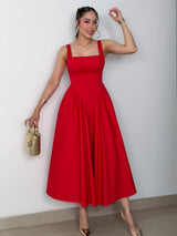 VESTIDO CELIA ROJO
