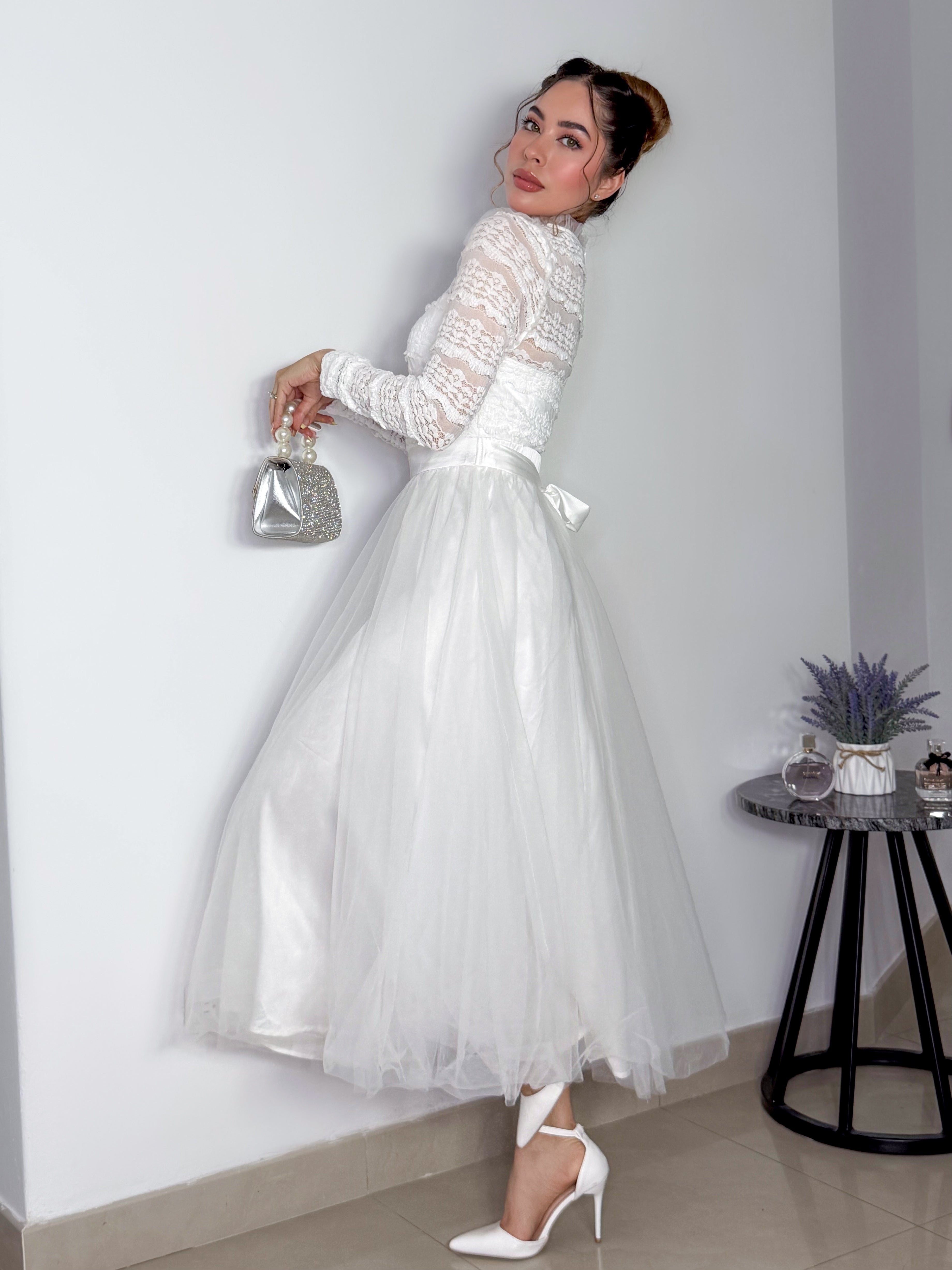 VESTIDO ROCIO BLANCO