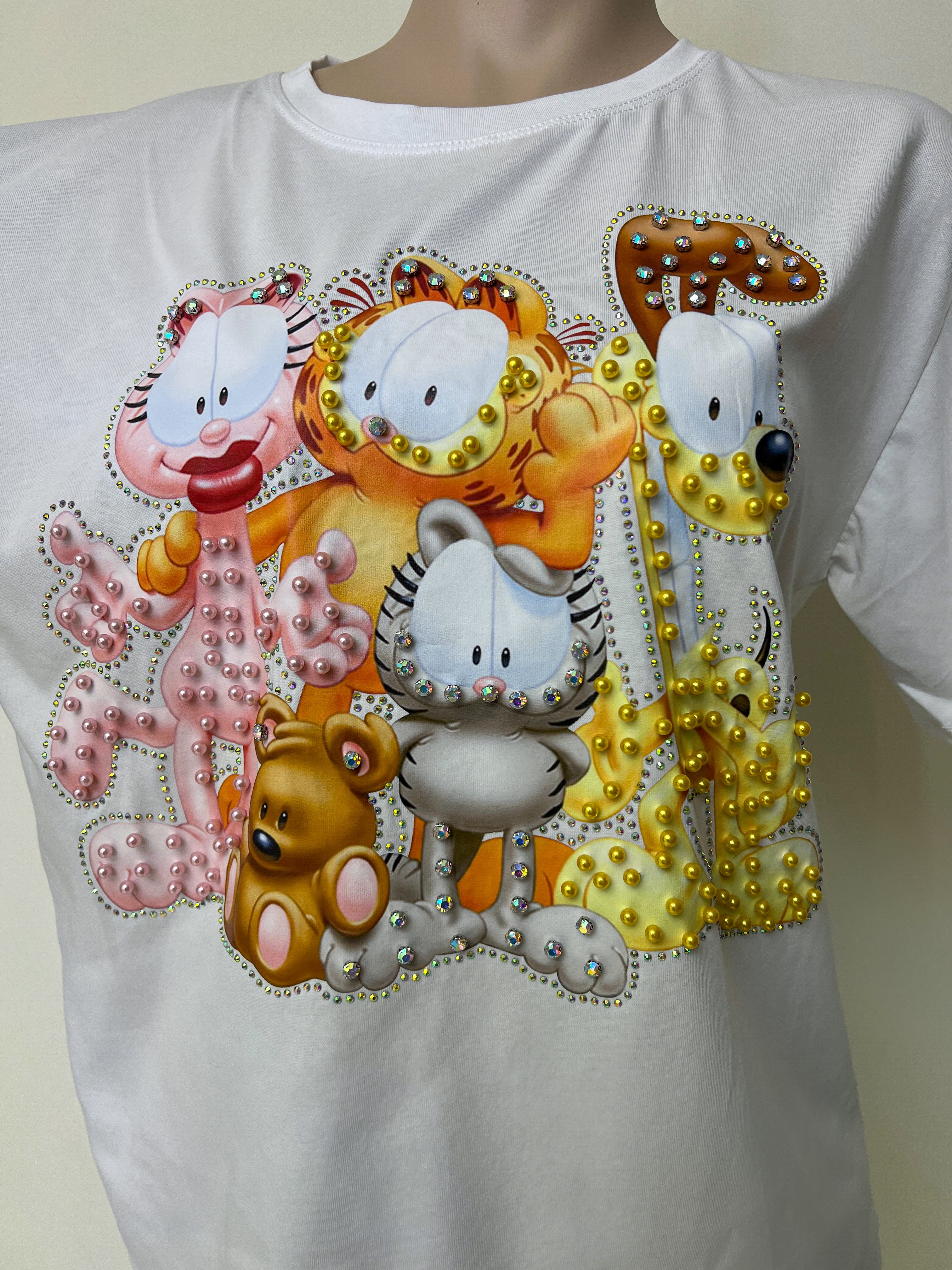 BLUSA GARFIELD FRIENDS