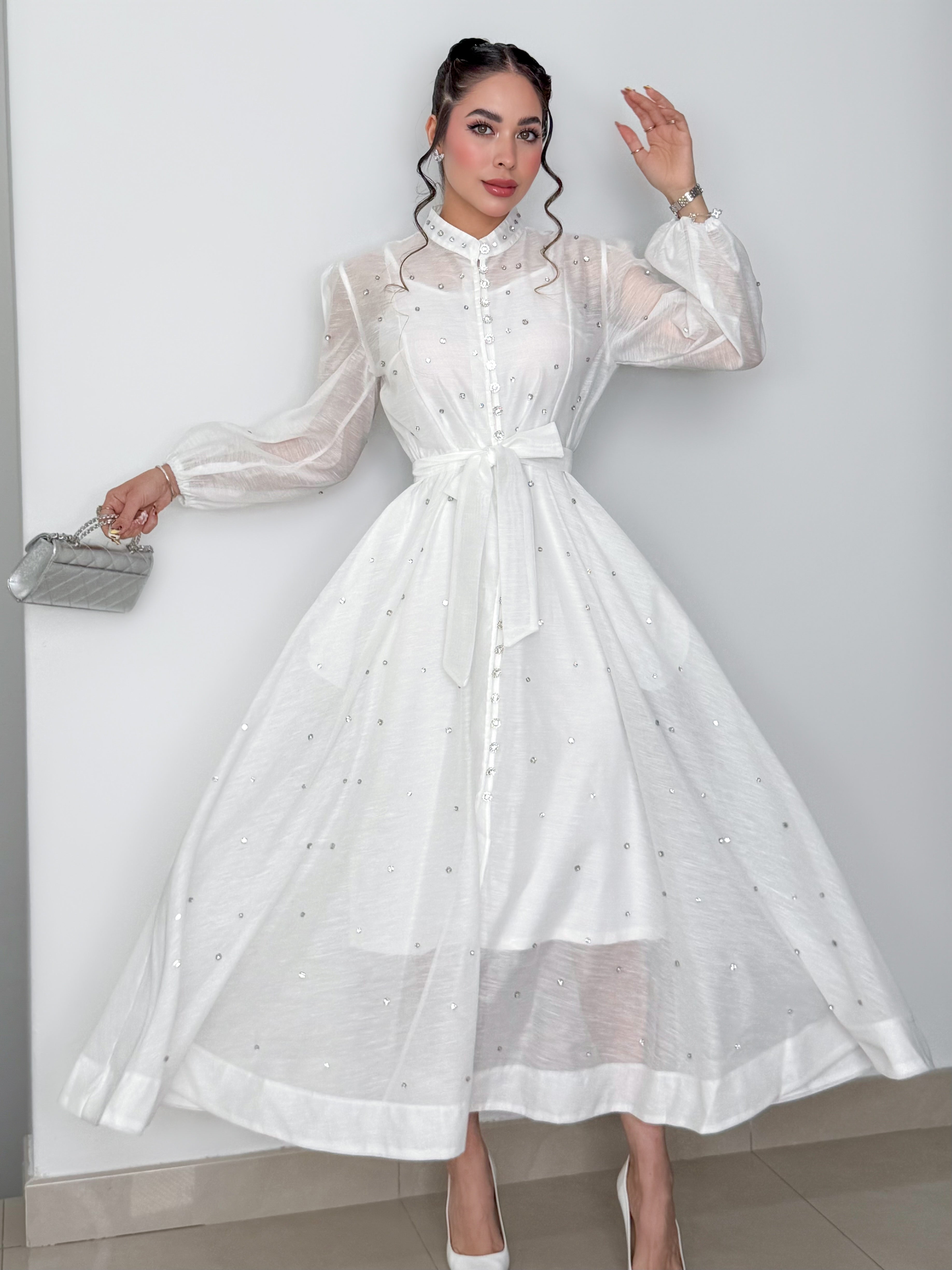 VESTIDO TIANA BLANCO