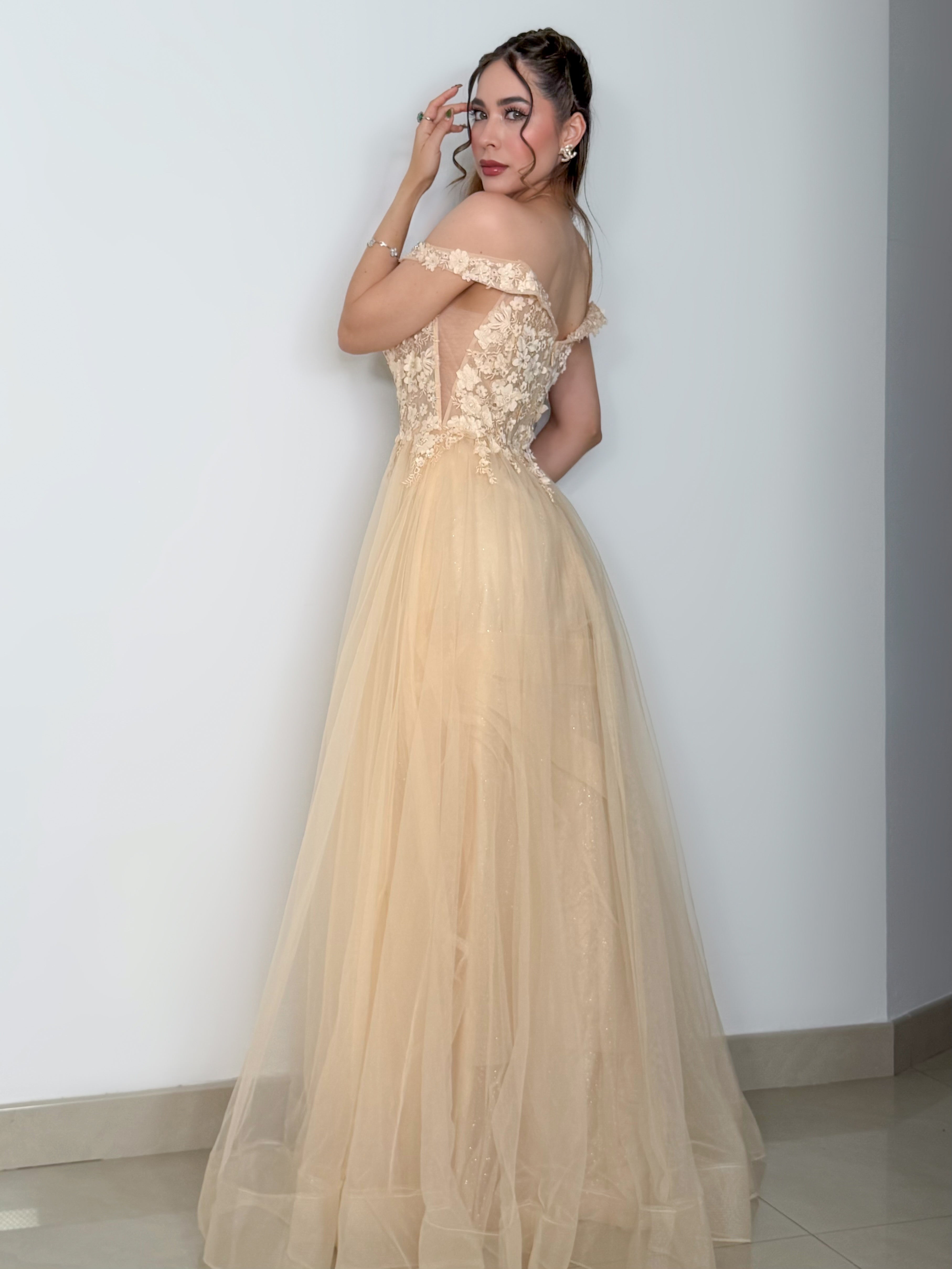 VESTIDO MARBELLA AMARILLA