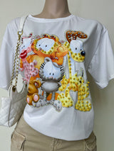 BLUSA GARFIELD FRIENDS