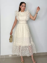 VESTIDO NATALY IVORY