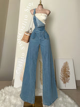 BLUSA SATINADA CON FLOR