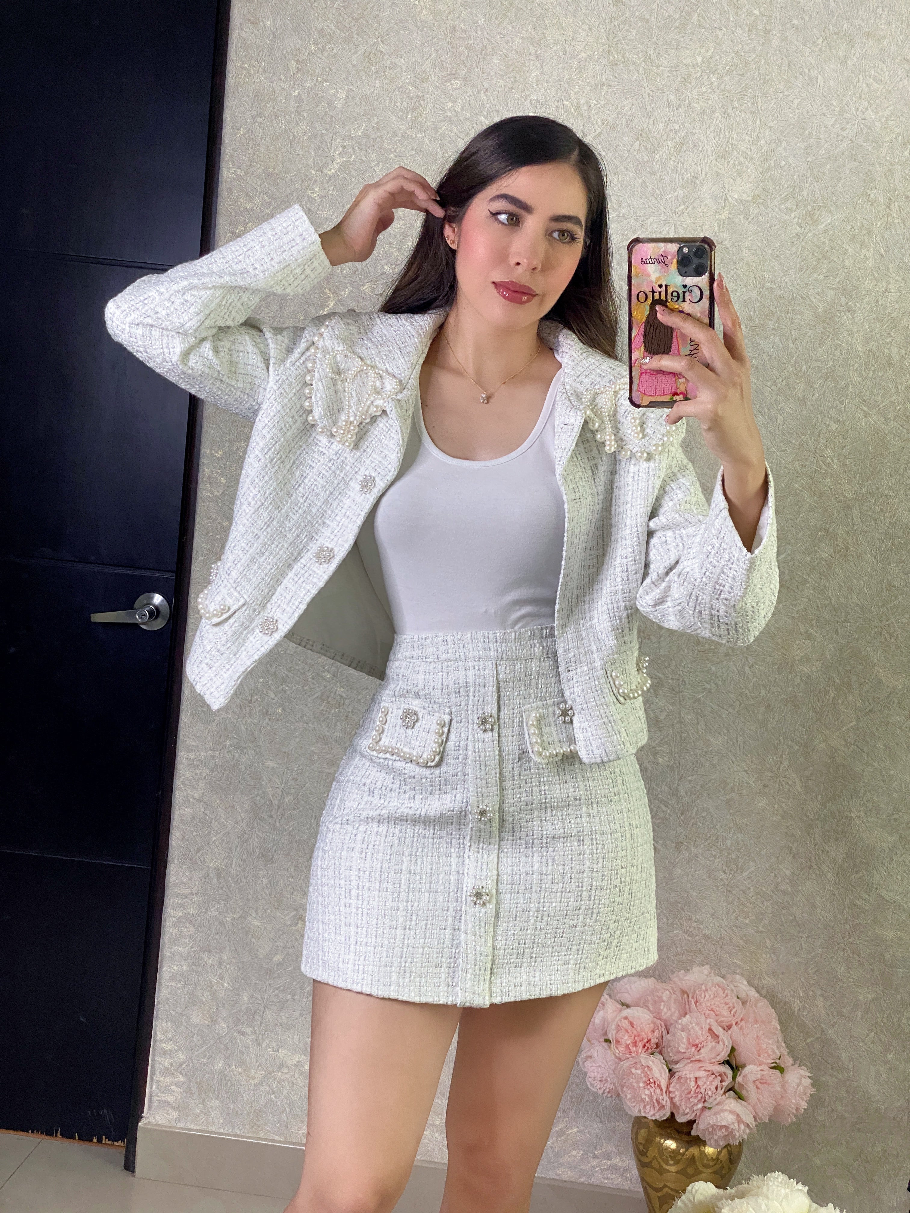 SET DE MOÑITOS DE PERLAS