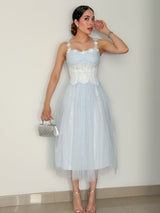 VESTIDO ANELISE AZUL