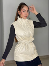 CHALECO MARIBEL IVORY