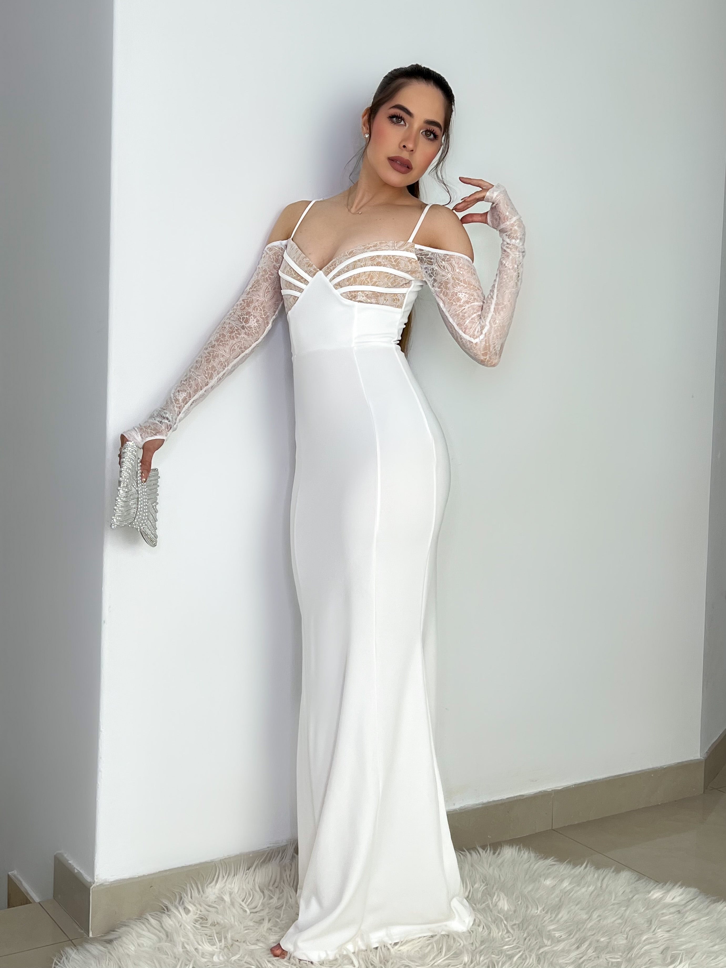 VESTIDO ALISON BLANCO