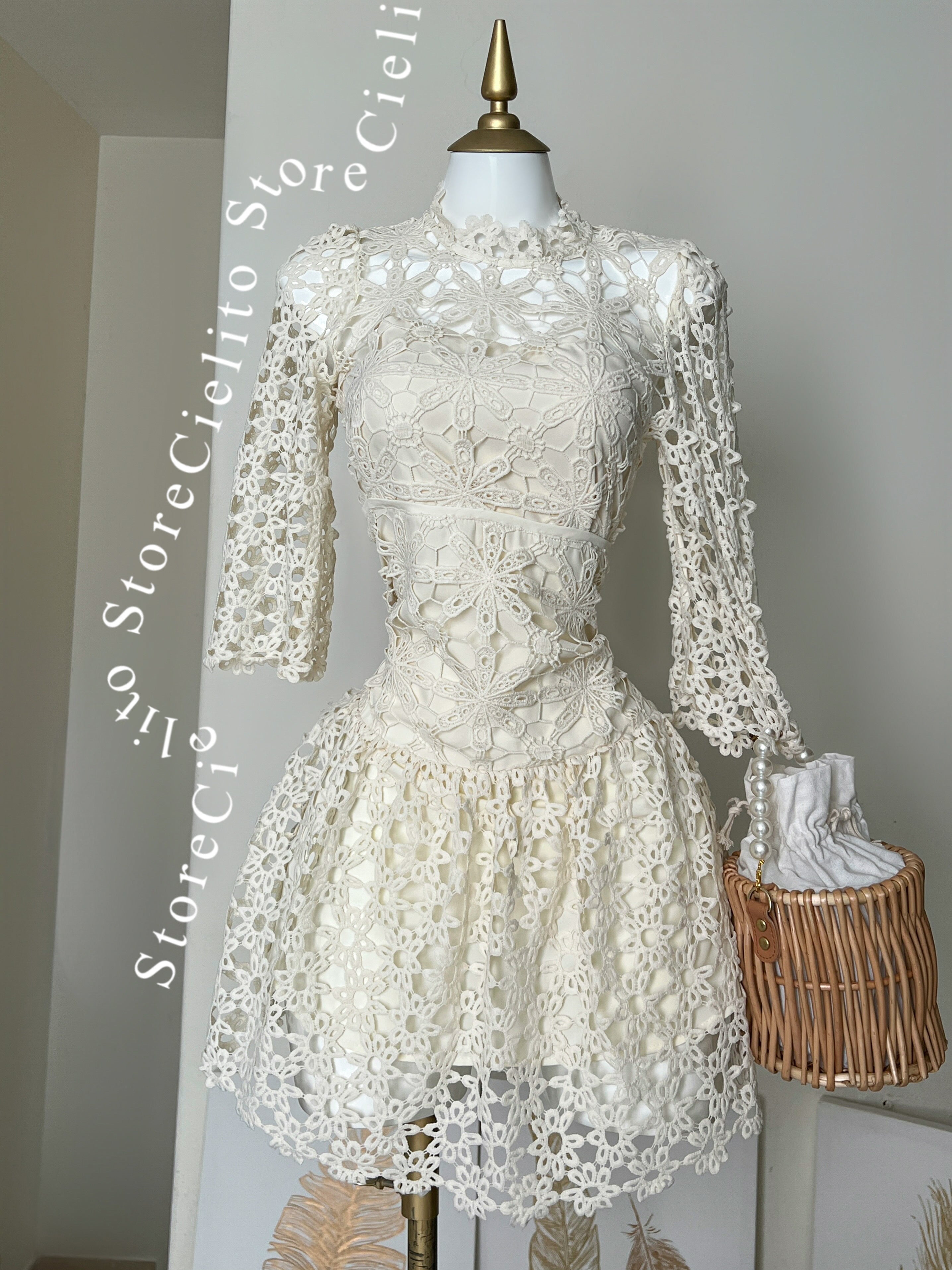 VESTIDO MARGARITA IVORY