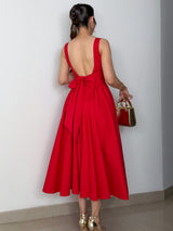 VESTIDO CELIA ROJO