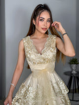 VESTIDO NATALI IVORY