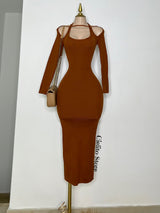 VESTIDO SHEDRON MANGA LARGA