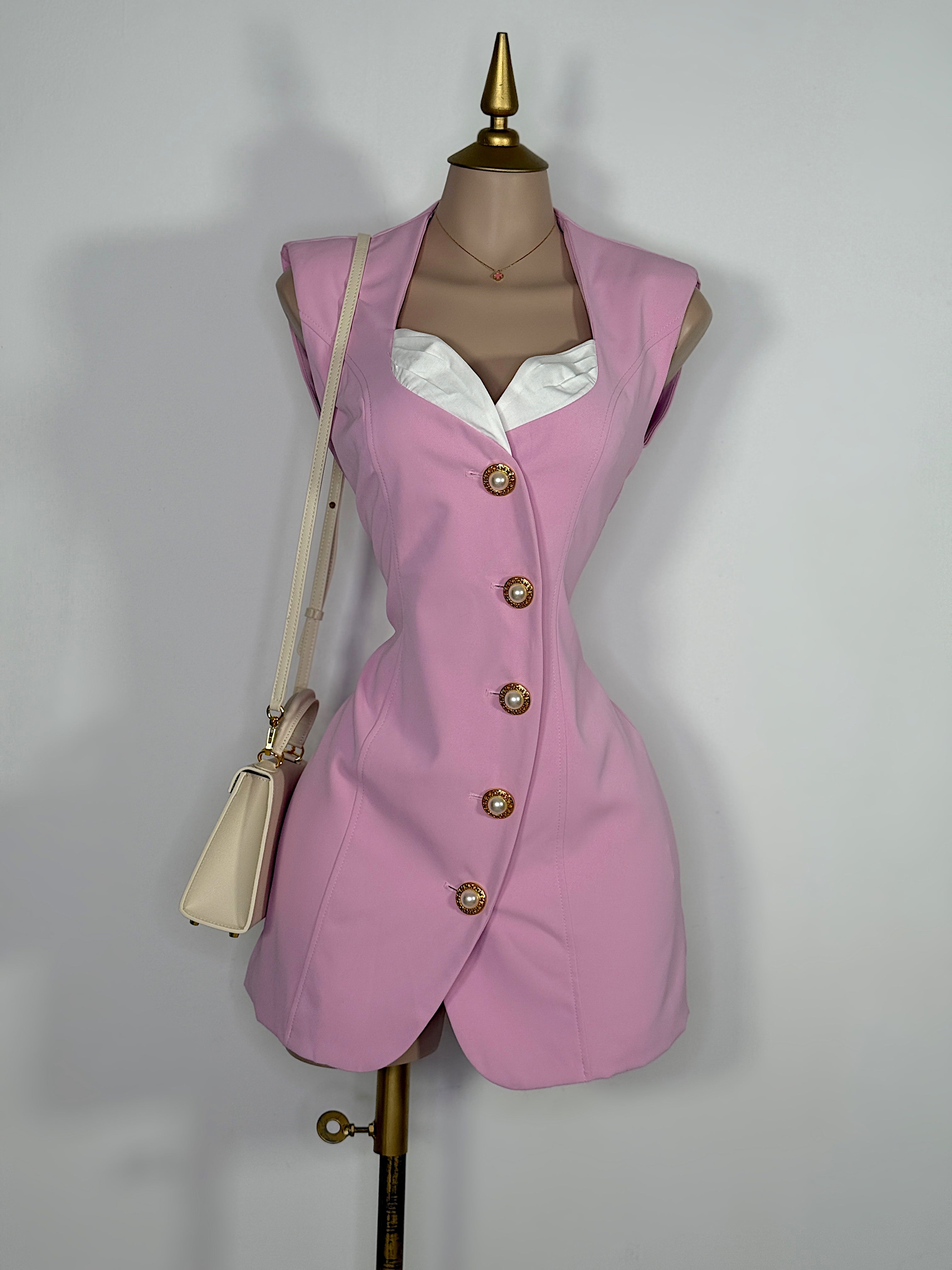 VESTIDO ROSA