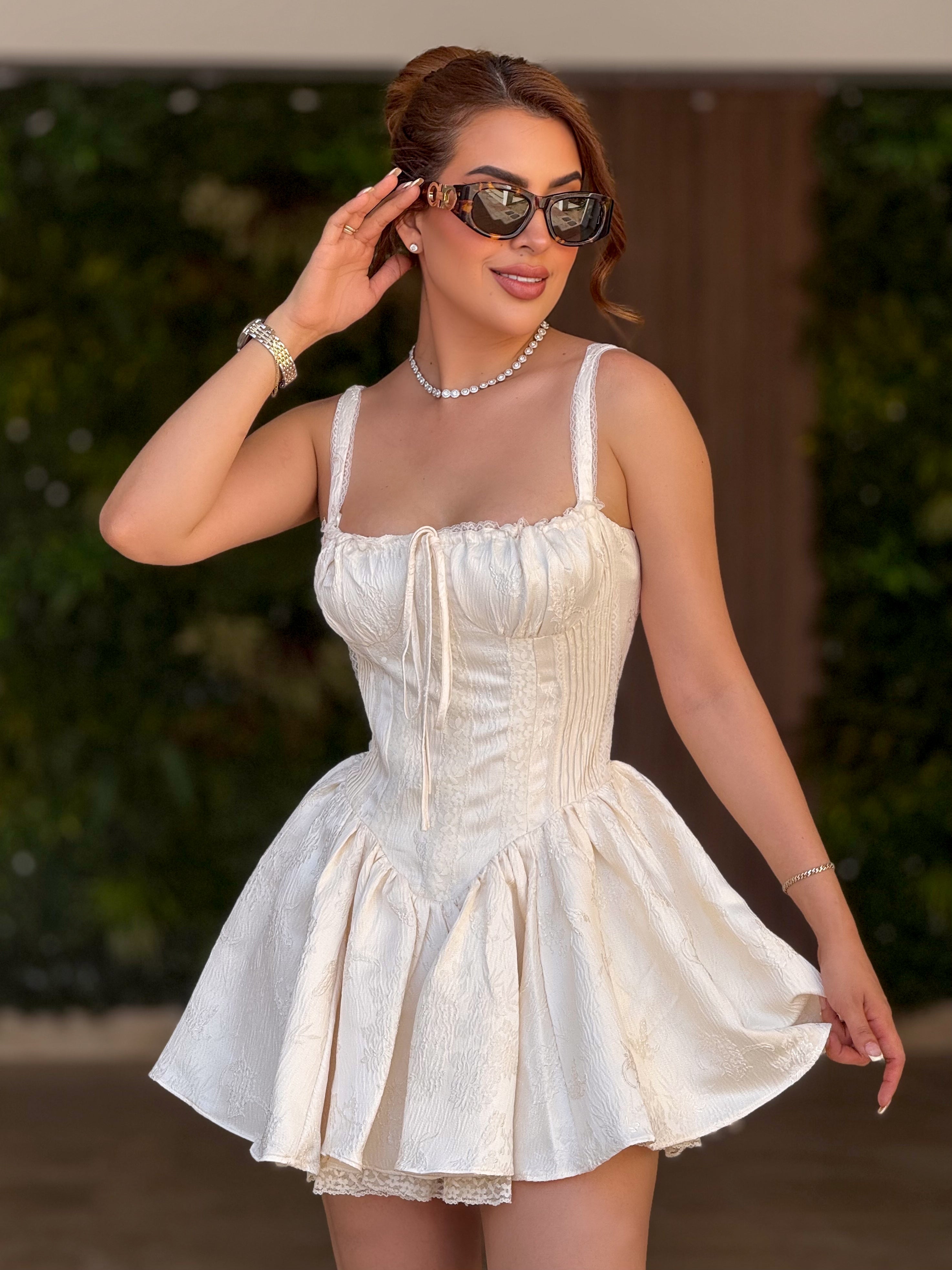 VESTIDO KENIA IVORY